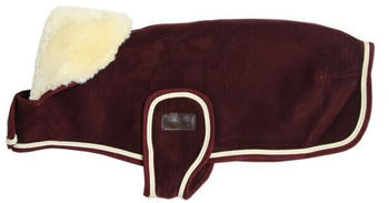 Kentucky Heavy Fleece Hundemantel bordeaux S