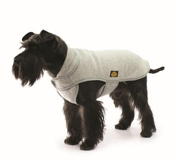 Fashion Dog Fleece-Hundemantel grau 43cm (10643G)
