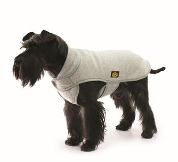 Fashion Dog Fleece-Hundemantel grau 30cm (10630G)