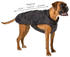 Fashion Dog Fleece-Hundemantel schwarz 27cm (10627N)