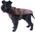 Fashion Dog Hundemantel mit Kunstpelz-Futter braun 27cm (10927M)
