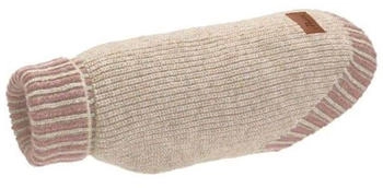 HUNTER Hundepullover Odense mit M&uuml;tze 40 creme/rosa