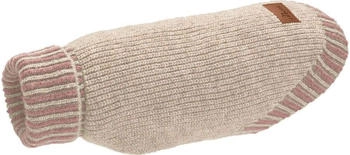 HUNTER Hundepullover Odense mit M&uuml;tze 35 creme/rosa