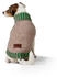 HUNTER Hundepullover Odense mit Mütze 30 beige/grün