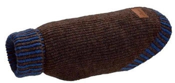 HUNTER Hundepullover Odense mit M&uuml;tze 30 braun/blau