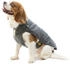 Fashion Dog Hundemantel mit Kunstpelz-Futter grau 43cm (10943G)