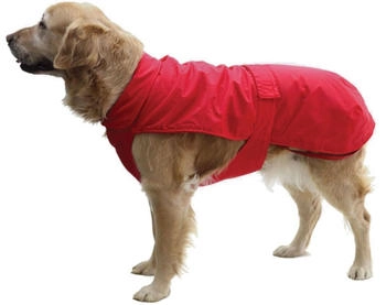 Fashion Dog Hunde-Regenmantel mit Fleecefutter rot 47cm (11047R)
