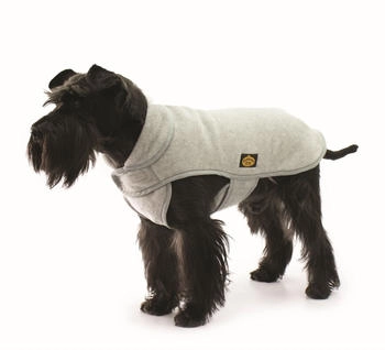 Fashion Dog Fleece-Hundemantel grau 60cm (10660G)