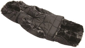 Fashion Dog Steppmantel Hund schwarz 51cm (11851NE)