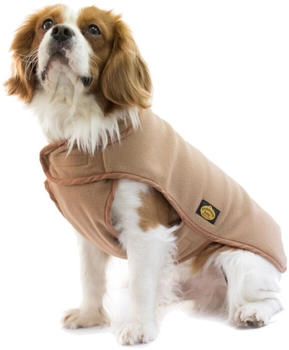 Fashion Dog Fleece-Hundemantel camel/beige 60cm (10660C)