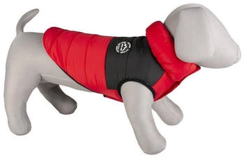 Duvo+ Hundemantel Puffer rot/schwarz XS (14037)