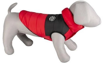 Duvo+ Hundemantel Puffer rot/schwarz L (14040)