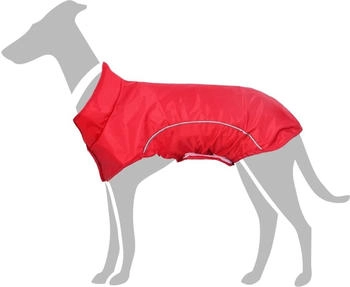 vidaXL Hunde Regenmantel mit Reflexstreifen Polyester Rot XXS