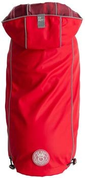 GF Pet Elastofit Regenmantel für Hunde rot S