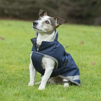 Bucas Freedom Dog Rug 50g Navy/Silver blau 35