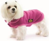 Fashion Dog Fleece-hundemantel - Fuchsia - 36 Cm