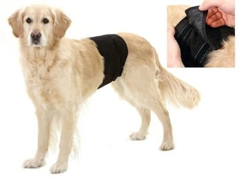 Karlie Hundeschutzhose Gentleman Wraps Plus schwarz (1031702)