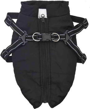 vidaXL Hundemantel schwarz XXL