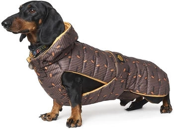 Fashion Dog wasserfester Hunde-Steppmantel speziell f&uuml;r Dackel 39 cm