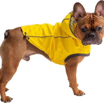 GF Pet Elastofit Regenmantel für Hunde gelb 3XL