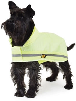 Fashion Dog reflektierender Regenmantel für Hunde Neongelb 33 cm