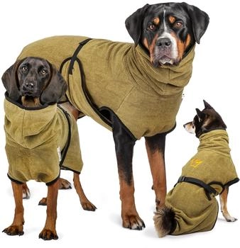 Rudelk&ouml;nig Hundebademantel schnelltrocknend & saugstark XL