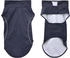 vidaXL Hunde Regenmantel mit Reflexstreifen Polyester Marineblau XXS