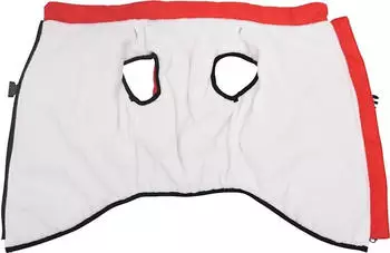 vidaXL Hundemantel rot XXXXL