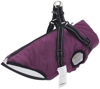 vidaXL Hundemantel lila XL