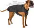 Fashion Dog Hundemantel mit Kunstpelz-Futter Braun 33 cm