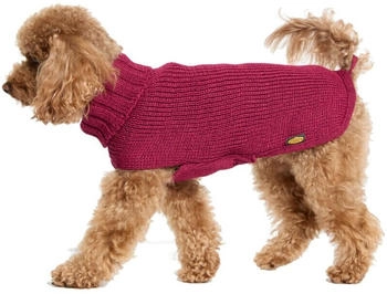 Fashion Dog Strickpullover für Hunde rubinrot 51 cm