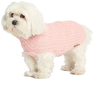 Fashion Dog Hundepullover aus Kaschmirwollmischung rosa 43 cm