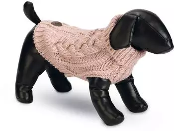 Designed by Lotte Hundepullover Haida pink 32 cm