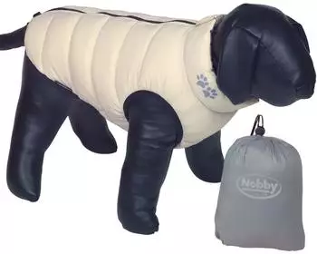 Nobby Hundemantel Light beige-grau Gr. 26 cm