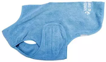 Beeztees Hundebademantel Aras blau Gr. 48 cm