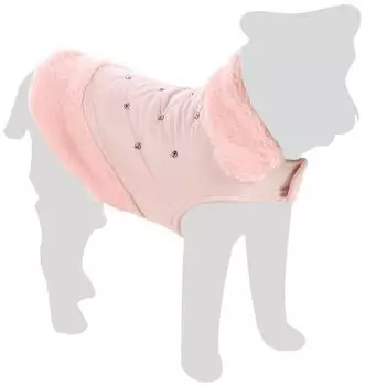 Flamingo Hundemantel Coco rosa R&uuml;ckenl&auml;nge: 20 cm