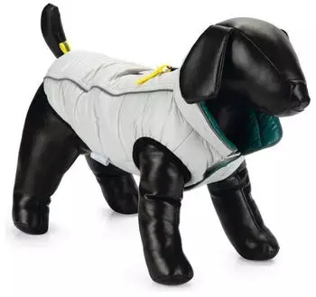 Beeztees Hundemantel Maly grau-grün Gr. 40 cm