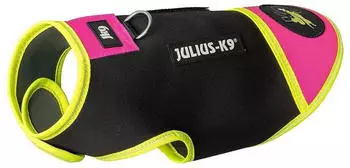 Julius K-9 Hundemantel Neopren schwarz/pink Gr. Baby 1