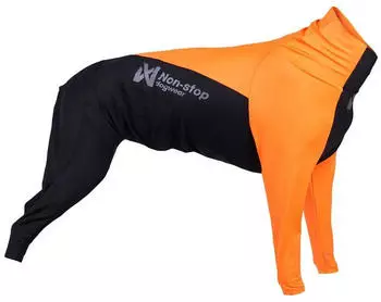Non-stop dogwear Protector Suit M orange/schwarz Gr. 51