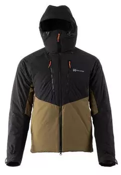Non-stop dogwear Herren Jacke Trail Isolator+ Jacket schwarz/oliv Größe: L