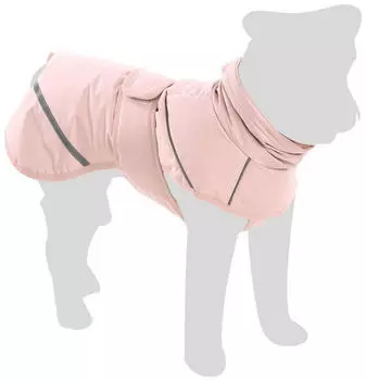 Flamingo Wintermantel Cujo rosa R&uuml;ckenl&auml;nge: 50 cm