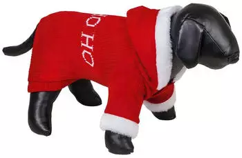 Nobby Hundepullover Santa Robe rot/weiß Gr. 29 cm