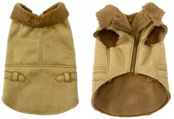 Duvo+ Hundemantel stylisch beige Gr. S