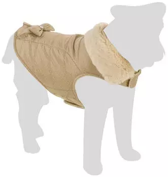 Flamingo Mantel Guzzi beige R&uuml;ckenl&auml;nge: 35 cm