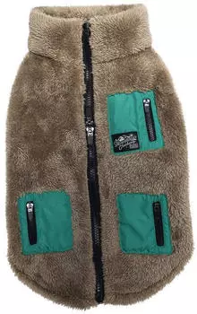 Beeztees Hundemantel Teddy taupe Rückenlänge: 36 cm