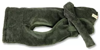 Wolters Easy Clean Hundebademantel olive Gr. S