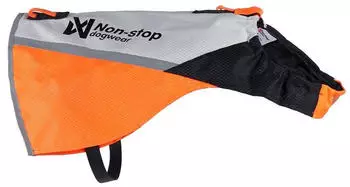 Non-stop dogwear Protector Cover 2.0 weiß/schwarz/orange Gr. L