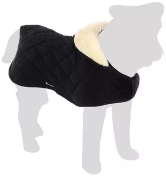 Flamingo Wintermantel Jaffa schwarz R&uuml;ckenl&auml;nge: 50 cm