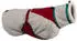 Non-stop dogwear Trekking Fleece Jacket grau/weinrot/türkis Gr. 50