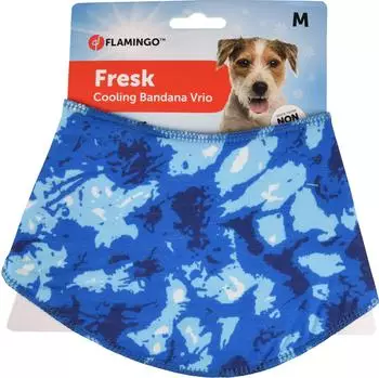 Flamingo K&uuml;hlbandana Fresk Vrio blau 36-46 cm